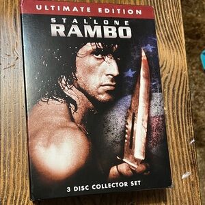 Rambo Ultimate Edition 3 Disc Collector Set